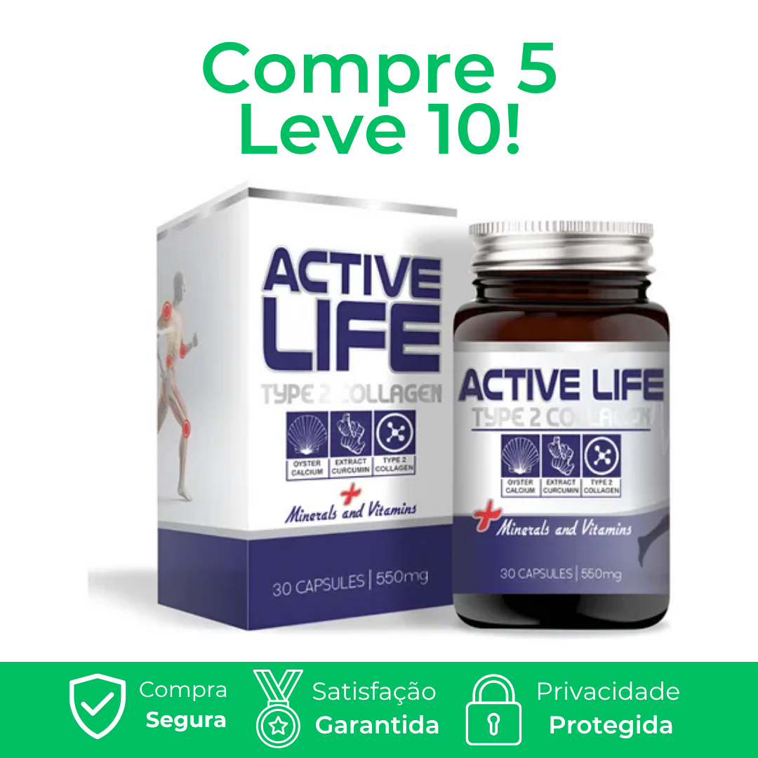 Active Life - Suporte Natural para Músculos e Articulações