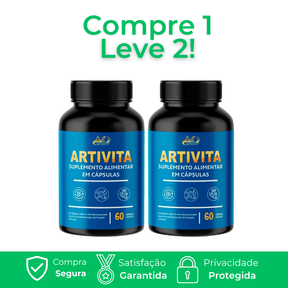 Artivita Colágeno Tipo II - Alívio Para as Dores nas Articulações