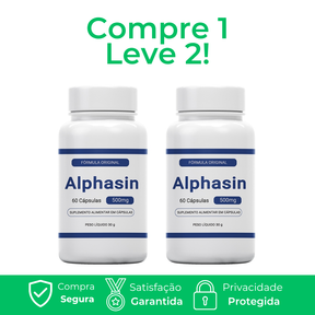 Alphasin - Auxílio no Alívio das Dores da Próstata